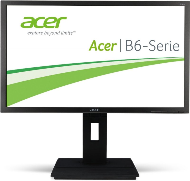 24" Acer B246HYLA - IPS,FullHD,6ms,60Hz,250cd/ m2, ,16:9,DVI,HDMI,VGA,repro,pivot + 3 roky NBD - obrázek produktu