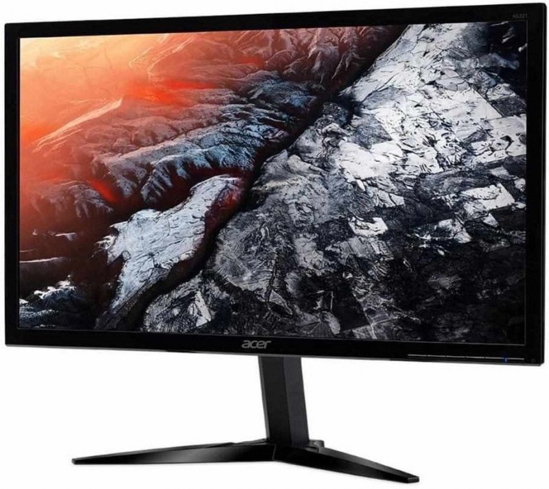 24" Acer KG241Q - TN,FullHD,1ms,144Hz,300cd/ m2, 100M:1,16:9,2xHDMI,DP - obrázek č. 2