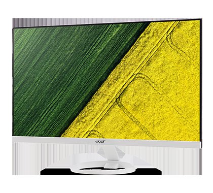 27" LCD Acer R271 - IPS,FullHD,4ms,60Hz,250cd/ m2, 100M:1,16:9,DVI,HDMI,VGA,repro - obrázek č. 1