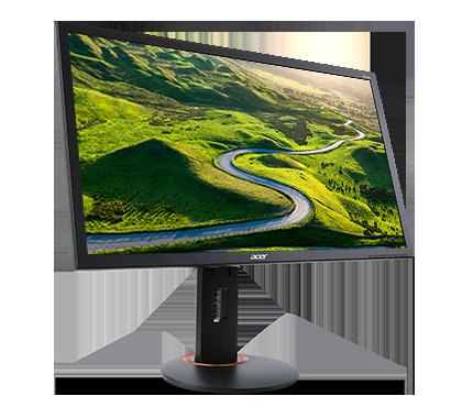 27" LCD Acer XF270HA - TN,FullHD,1ms,240Hz,400cd/ m2, 100M:1,16:9,DVI,HDMI,DP,repro,pivot,výškov.nast - obrázek č. 2