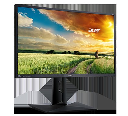 27" LCD Acer CB271HKA - IPS,4ms/ 60Hz,300cd/ m2, 100M:1,16:9,DVI,HDMI,DP,USB,repro,pivot,výškov.nastav - obrázek č. 1