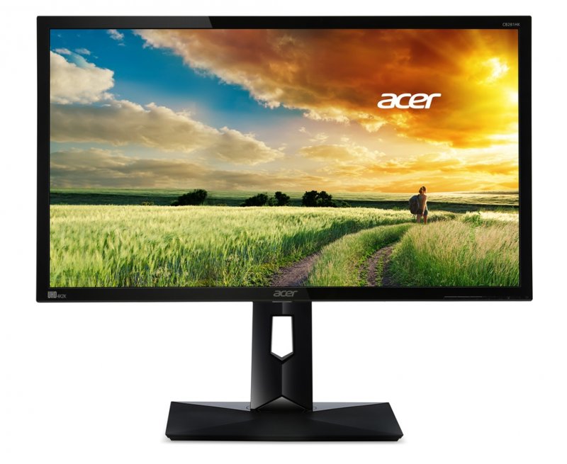 28" LCD Acer CB281HK - TN,4K,1ms,60Hz,330cd/ m2, 100M:1,16:9,2xHDMI,DP,repro,pivot,výška,FreeSync - obrázek produktu