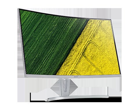 31,5" LCD Acer ED322Q - VA,FullHD,4ms,60Hz,250cd/ m2, 100M:1,16:9,DVI,HDMI,VGA,repro - obrázek č. 1