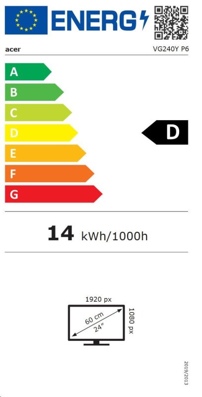 Acer Nitro / VG240YP6bmipx / 23,8" / IPS / FHD / 144Hz / 1ms / Černá - obrázek č. 4