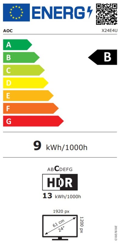 AOC / X24E4U / 24" / IPS / FHD / 100Hz / 4ms / Černá - obrázek č. 7