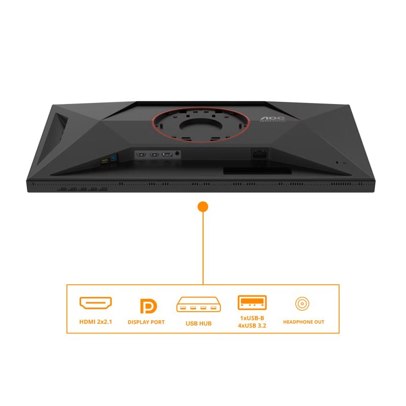 AOC Gaming / u27G4XM / 27" / IPS / 4K UHD / 160Hz / 1ms / Černá - obrázek č. 6