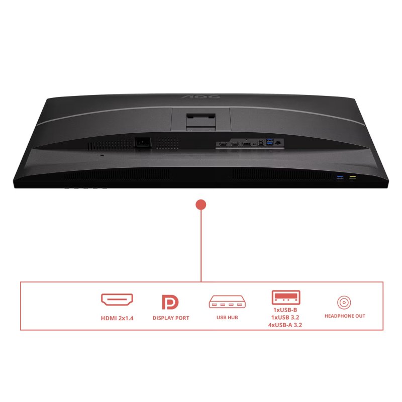 AOC / Q32E4U / 31,5" / IPS / QHD / 100Hz / 4ms / Černá - obrázek č. 6