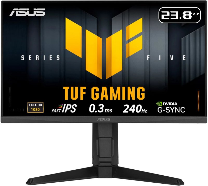 ASUS TUF / VG249QML5A / 23,8" / IPS / FHD / 240Hz / 0,3ms / Černá - obrázek produktu