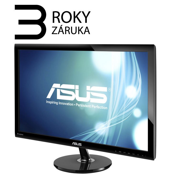 27" LED ASUS VS278Q - Full HD, 16:9, HDMI, VGA, DP, repro. - obrázek produktu