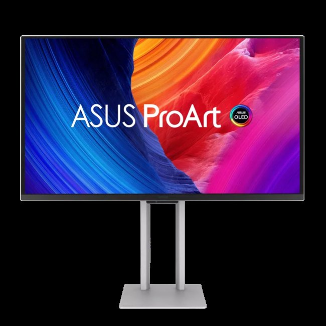 ASUS ProArt / PA27UCDMR / 27" / QD-OLED / 4K UHD / 240Hz / 0,1ms / Stříbrná - obrázek produktu