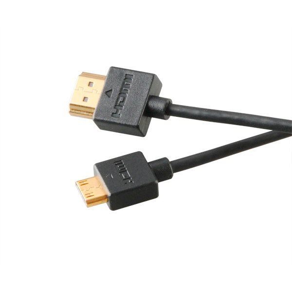 AKASA - HDMI na mini HDMI kabel - proslim - 2 m - obrázek produktu