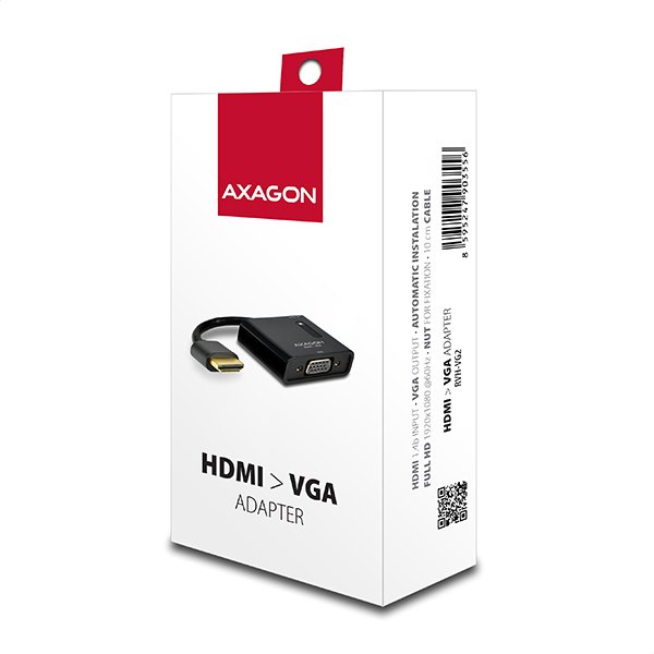 AXAGON HDMI -> VGA adaptér, FullHD - obrázek č. 6