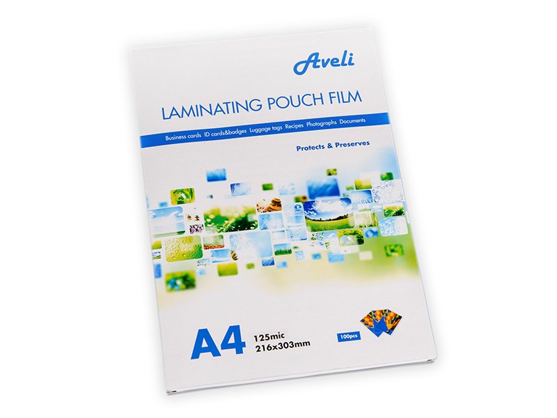Laminovací fólie AVELI A4/ 250mic (2x125), lesklé - obrázek produktu