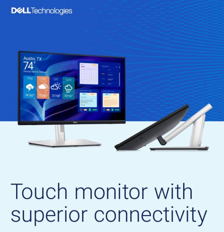 24" LCD Dell P2424HT Touch 5ms/ 16:9/ matný/ USB-C - obrázek produktu