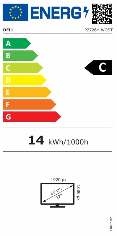 Dell Pro P / P2726H / 27" / IPS / FHD / 120Hz / 5ms / Černá NBD - obrázek č. 3