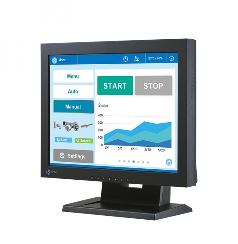 15" LED EIZO FDX1502T:TN.1024x768,touch,DP,DVI - obrázek č. 1