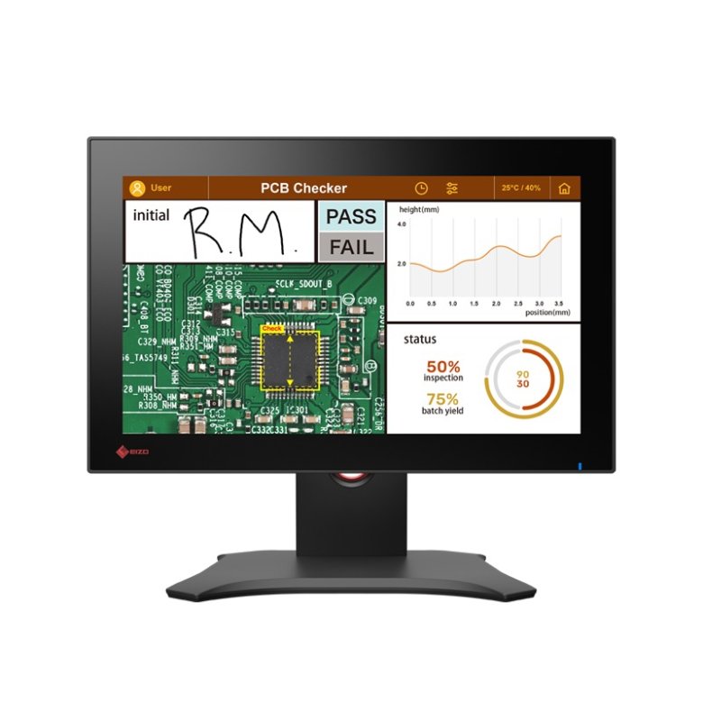 16" LED EIZO FDF1683WT-BK:IPS,FHD,Touch - obrázek produktu