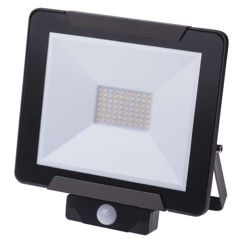 EMOS LED REFLEKTOR+PIR IDEO SLIM-50W, 4000 Lum, 4000K - obrázek produktu