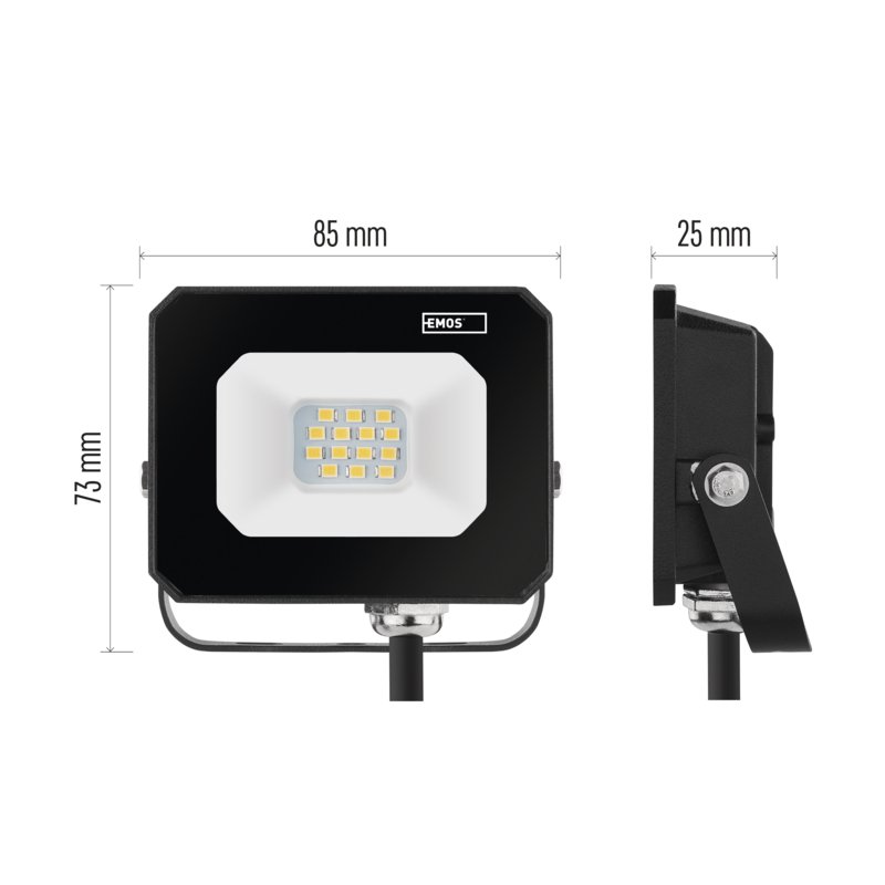 EMOS LED REFLEKTOR SIMPO 10W, 1000Lm, 4000K - obrázek č. 2