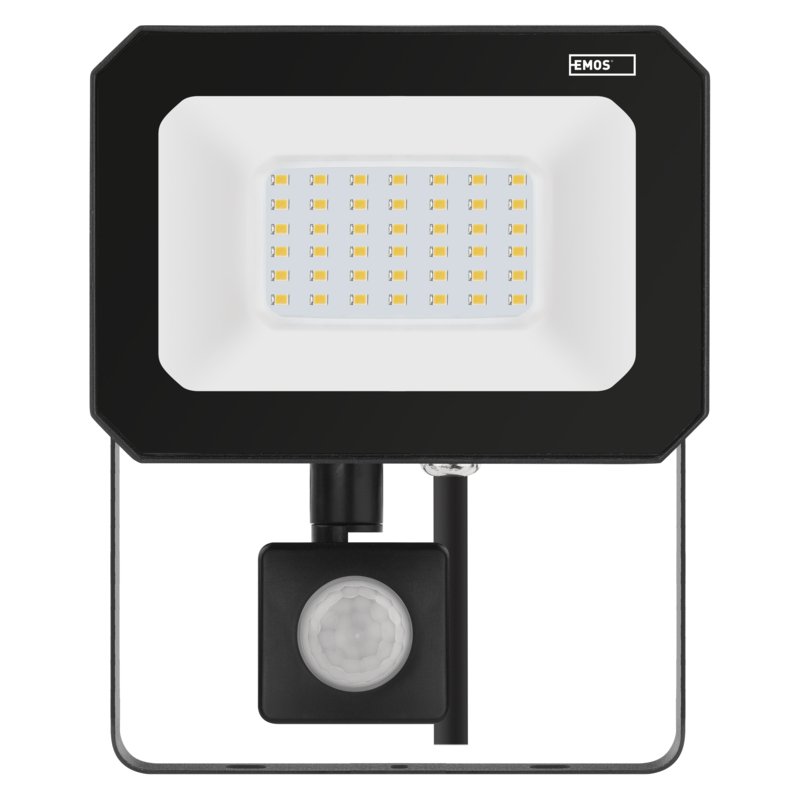 EMOS LED REFLEKTOR SIMPO 30W, 3000Lm, 4000K, PIR - obrázek produktu