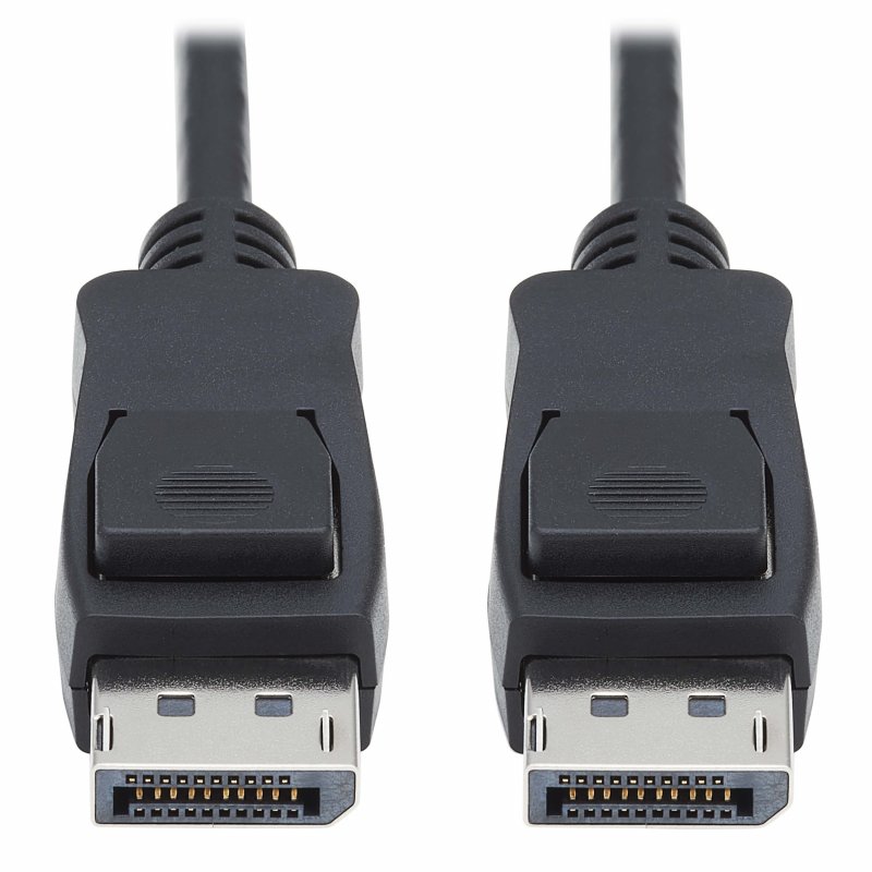 Tripplite Kabel DisplayPort 1.4 se západkou,UHD 8K,HDR,4:2:0,HDCP2.2,(Samec/ Samec),černá,1.83m - obrázek produktu