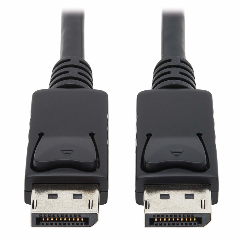Tripplite Kabel DisplayPort se západkou, 4K 60Hz, (Samec/ Samec), antibakteriální Safe-IT, 1.8m - obrázek produktu