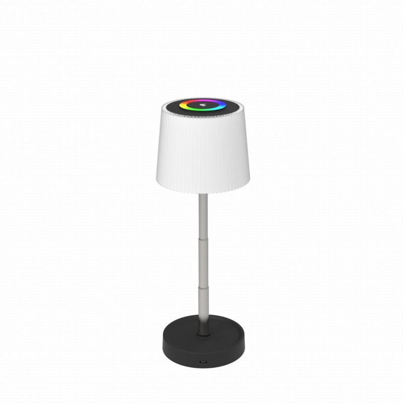 Platinet PTL45RGB stolní LED lampa stmívatelná, dotykové ovládání, integrovaná baterie 1200mAh, čern - obrázek č. 1