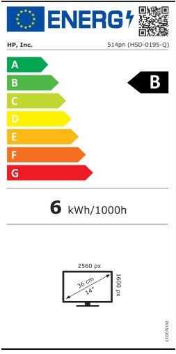 HP / 514pn / 14" / IPS / 2560x1600 / 75Hz / 7ms / Stříbrná - obrázek č. 4