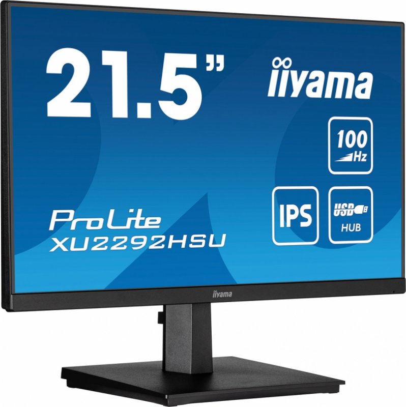 iiyama ProLite/ XU2292HSU-B6/ 21,5"/ IPS/ FHD/ 100Hz/ 0,4ms/ Black/ 3R - obrázek č. 1
