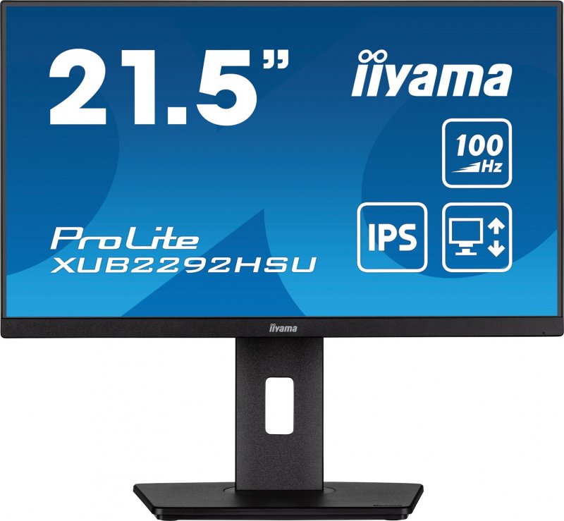 iiyama ProLite/ XUB2292HSU-B6/ 21,5"/ IPS/ FHD/ 100Hz/ 0,4ms/ Black/ 3R - obrázek produktu