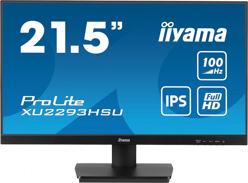 iiyama ProLite/ XU2293HSU-B6/ 21,5"/ IPS/ FHD/ 100Hz/ 1ms/ Black/ 3R - obrázek produktu