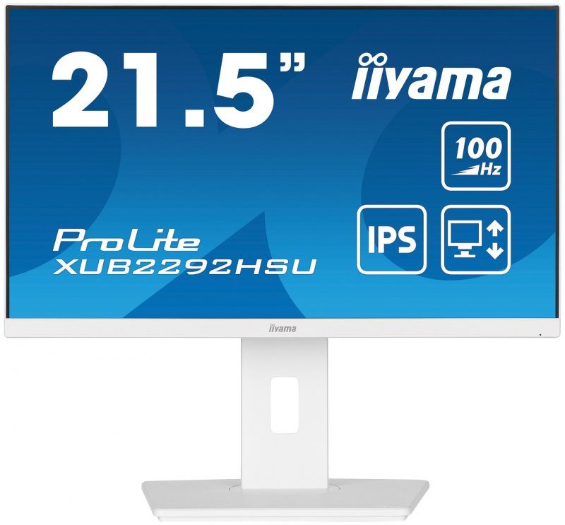 iiyama ProLite/ XUB2292HSU-W6/ 21,5"/ IPS/ FHD/ 100Hz/ 0,4ms/ White/ 3R - obrázek produktu
