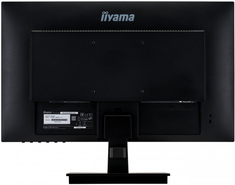 22" iiyama XU2292HS-B1: IPS, FullHD@75Hz, 250cd/ m2, 4ms, VGA, HDMI, DP, černý - obrázek č. 3