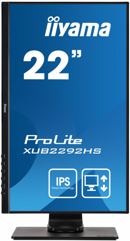 iiyama ProLite/ XUB2292HS-B1/ 21,5"/ IPS/ FHD/ 75Hz/ 4ms/ Black/ 3R - obrázek č. 1