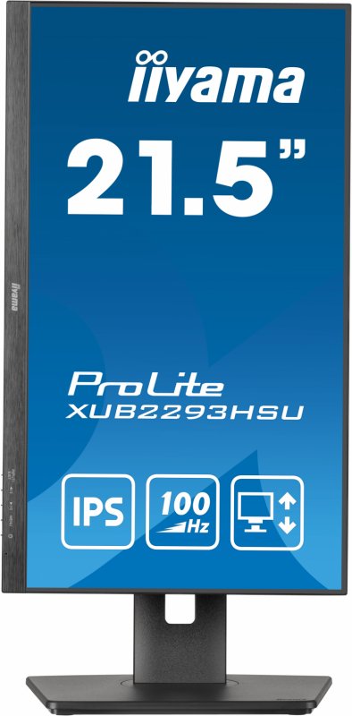 iiyama ProLite/ XUB2293HSU-B6/ 21,5"/ IPS/ FHD/ 100Hz/ 1ms/ Black/ 3R - obrázek č. 1