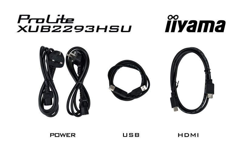 iiyama ProLite/ XUB2293HSU-B6/ 21,5"/ IPS/ FHD/ 100Hz/ 1ms/ Black/ 3R - obrázek č. 3