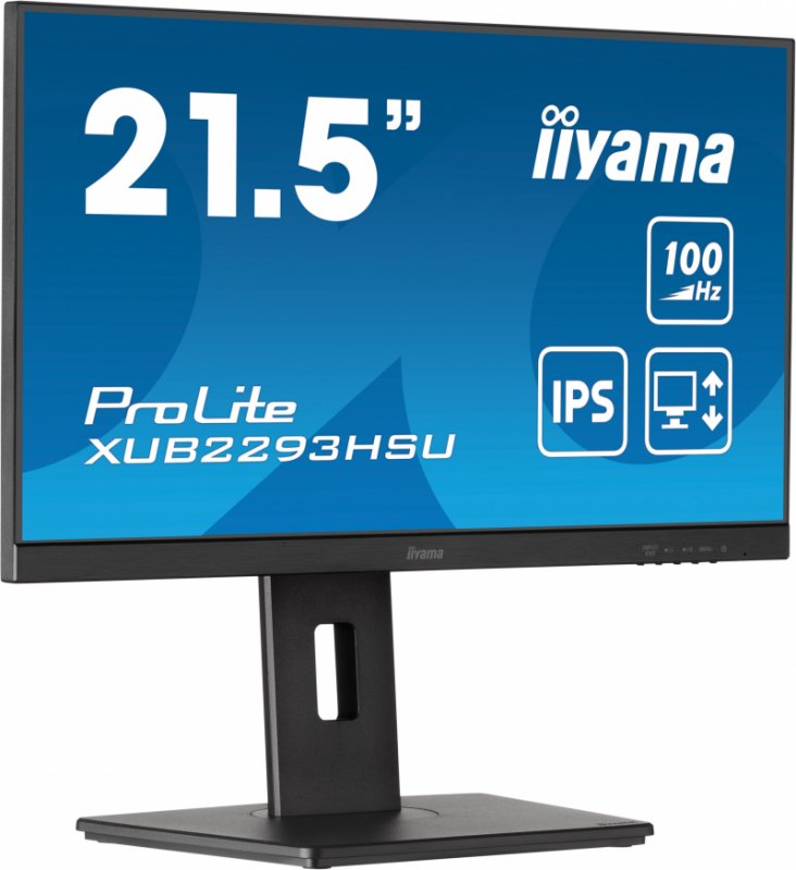 iiyama ProLite/ XUB2293HSU-B6/ 21,5"/ IPS/ FHD/ 100Hz/ 1ms/ Black/ 3R - obrázek č. 5