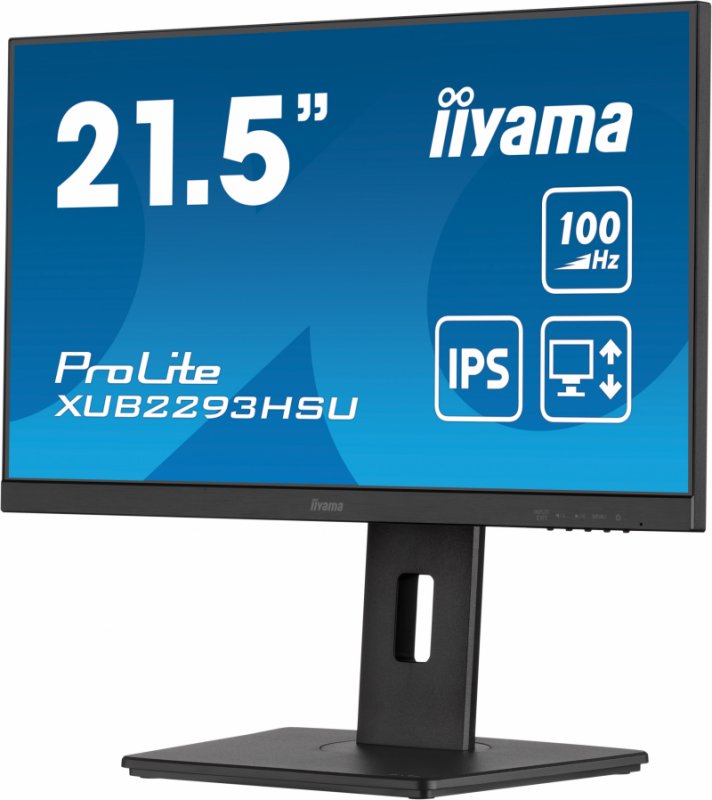 iiyama ProLite/ XUB2293HSU-B6/ 21,5"/ IPS/ FHD/ 100Hz/ 1ms/ Black/ 3R - obrázek č. 6