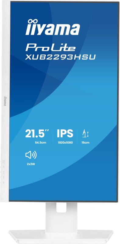 iiyama ProLite / XUB2293HSU-W7 / 21,5" / IPS / FHD / 100Hz / 1ms / Bílá - obrázek č. 1
