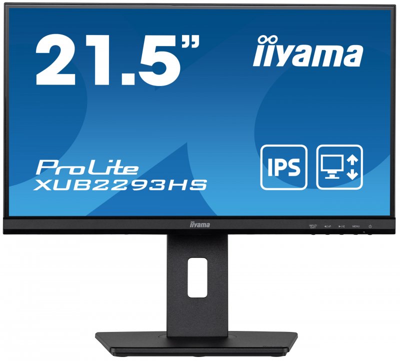 iiyama ProLite/ XUB2293HS-B5/ 21,5"/ IPS/ FHD/ 75Hz/ 3ms/ Black/ 3R - obrázek produktu