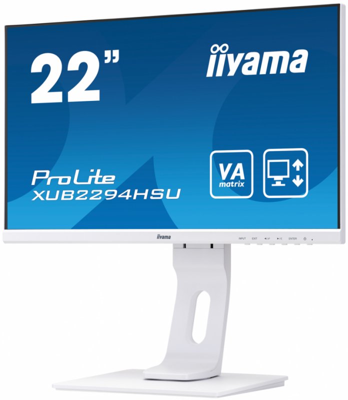 iiyama ProLite/ XUB2294HSU-W1/ 21,5"/ VA/ FHD/ 75Hz/ 4ms/ White/ 3R - obrázek č. 3