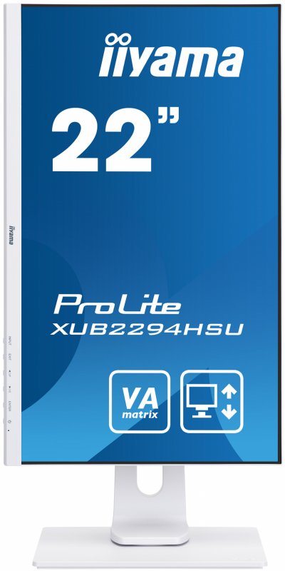 iiyama ProLite/ XUB2294HSU-W1/ 21,5"/ VA/ FHD/ 75Hz/ 4ms/ White/ 3R - obrázek č. 1
