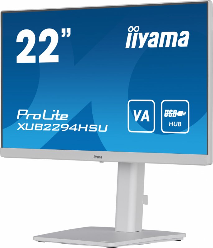 iiyama ProLite/ XUB2294HSU-W2/ 21,5"/ VA/ FHD/ 75Hz/ 1ms/ White/ 3R - obrázek č. 3