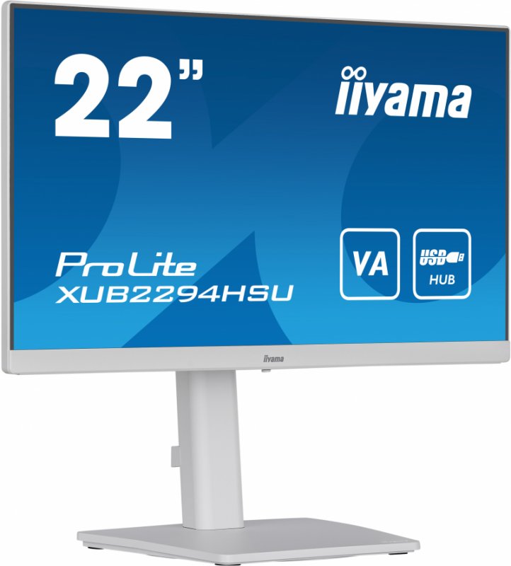 iiyama ProLite/ XUB2294HSU-W2/ 21,5"/ VA/ FHD/ 75Hz/ 1ms/ White/ 3R - obrázek č. 2