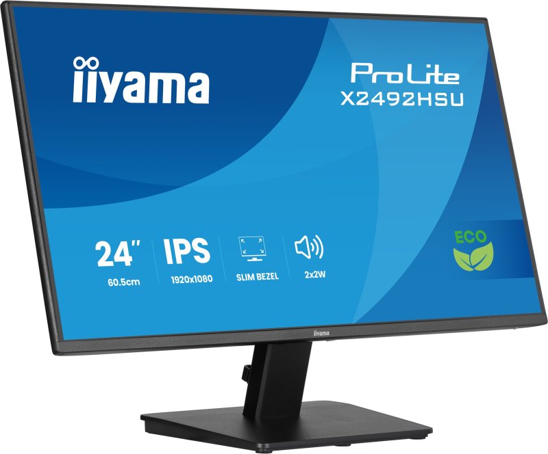 iiyama ProLite / X2492HSU-B1 / 24" / IPS / FHD / 120Hz / 3ms / Černá - obrázek č. 1