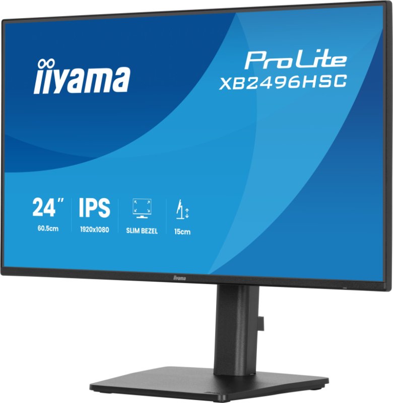 iiyama ProLite / XB2496HSC-B1 / 24" / IPS / FHD / 144Hz / 3ms / Černá - obrázek č. 2