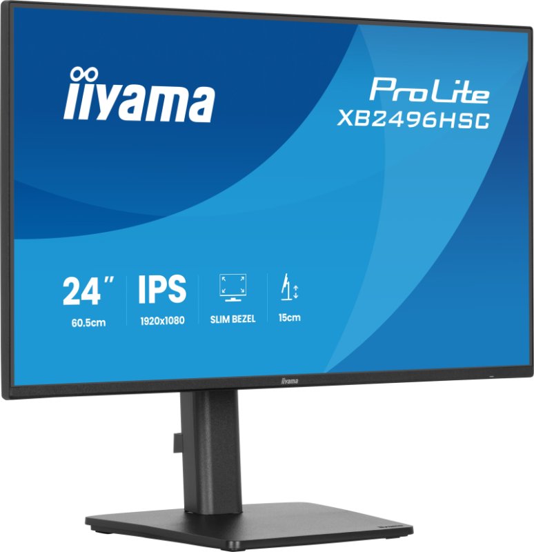iiyama ProLite / XB2496HSC-B1 / 24" / IPS / FHD / 144Hz / 3ms / Černá - obrázek č. 1