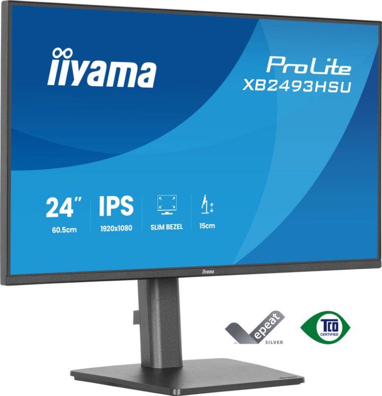iiyama ProLite / XB2493HSU-B1 / 23,8" / IPS / FHD / 120Hz / 1ms / Černá - obrázek č. 2