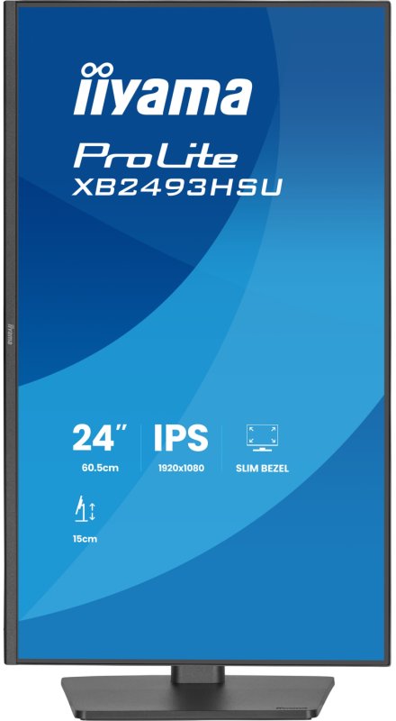 iiyama ProLite / XB2493HSU-B1 / 23,8" / IPS / FHD / 120Hz / 1ms / Černá - obrázek č. 1
