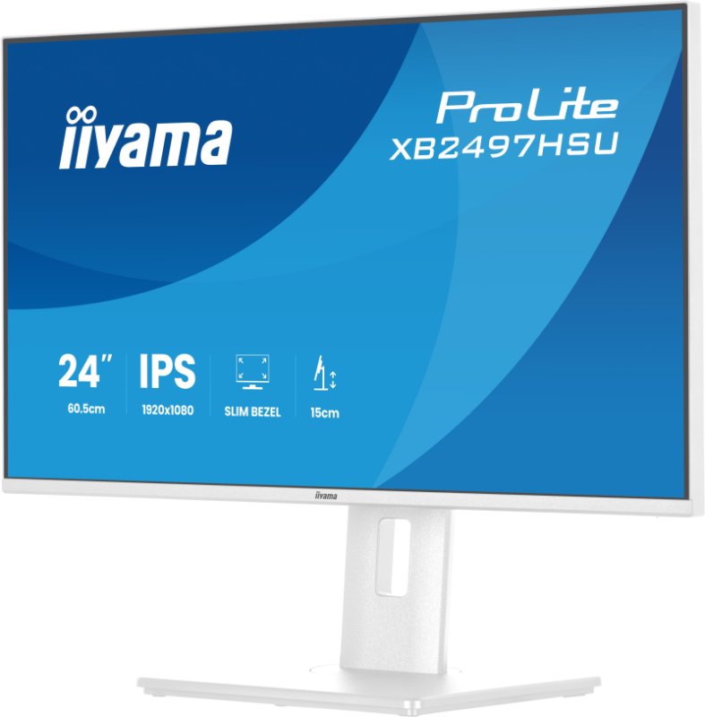 iiyama ProLite / XB2497HSU-W1 / 23,8" / IPS / FHD / 120Hz / 4ms / Bílá - obrázek č. 3